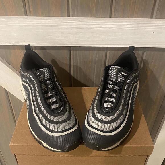 Nike Air Max 97 Black/White Reflective – Men's Size 14 - Picture 1 of 5